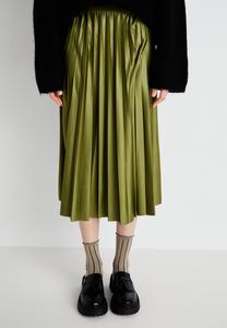 Юбка плиссированная VINITBAN SKIRT VILA, оливковый