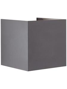 Brilliant Уличный светодиодный настенный светильник Hilly темно-серого цвета