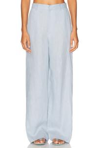 Льняные брюки Enza Costa, Sky