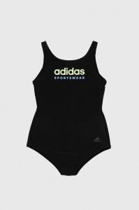 adidas Performance Сплошной детский купальник, черный