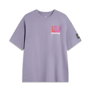 Футболка мужская LINING, темно-фиолетовый