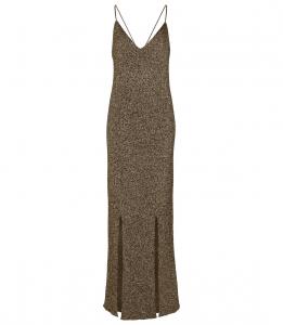 Платье-комбинация из эластичного трикотажа Ganni, Mole