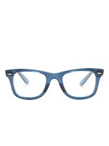 Ray-Ban очки Wayfarer Ease в квадратной оправе, синий