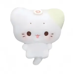 Детская мягкая кукла в виде рыбного котенка Lucky Bunny из хлопка, подвеска, высота 8 см Ten Thousand Children's Music