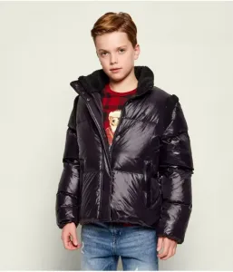 Пуховая куртка regular fit Polo Ralph Lauren, черный