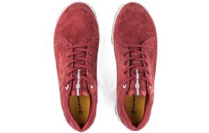 Обувь для образа жизни унисекс с низким верхом красного цвета Cat