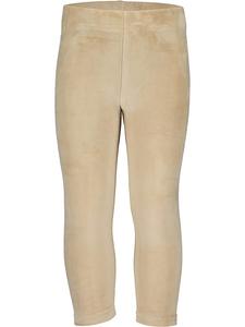 Blue Seven Бархатные леггинсы бежевого цвета