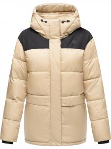 Пуховик ragwear Wikesh, серо-коричневый