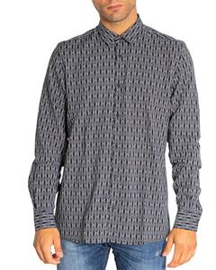 Рубашка Antony Morato с геометрическим рисунком, черный