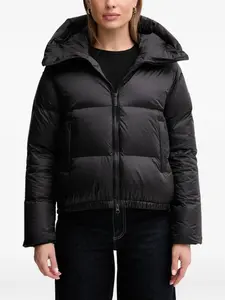 Пуховик Riga с капюшоном Bomboogie, черный