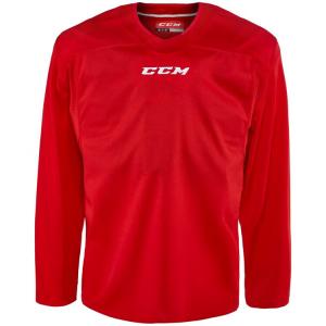 He Jiagong Тренировочная хоккейная майка Canadian Brand New 6000, детская, красно-белая