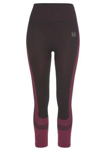 Узкие тренировочные брюки LASCANA ACTIVE, цвет Berry/Dark purple