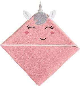Детское банное полотенце с капюшоном 202474 Erwin Müller, розовый