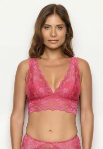 Бюстгальтер Yamamay Triangle bra, Fuchsia Floral/Neon Pink