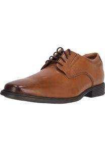 Туфли на шнуровке CLARKS Tilden, коричневый