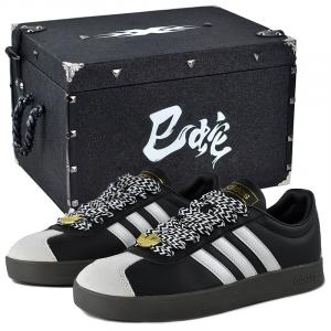 Adidas Neo VL Court 2.0 низкие скейтерские кроссовки унисекс черные - черный-маленькое черное семя-подарочная коробка премиум-класса 2, цвет Black-Little Black Seed-High-End Gift Box 2