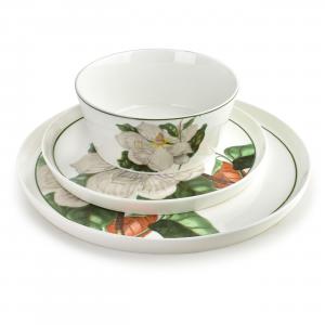 Столовый сервиз Lea Tree White, 18 предметов, 26/21/15 см, керамика Mondex, белый