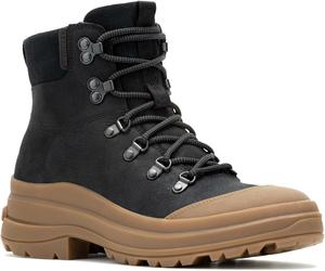 Женские водонепроницаемые ботинки Merrell Harper с кружевной застежкой-молнией, Black/Gum