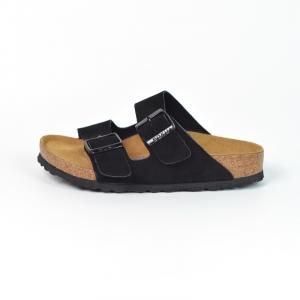 Boku Унисекс черные сандалии на ремешках Черные сандалии с двумя ремешками, цвет Black Two-Strap Sandal