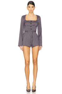 X revolve paloma комбинезон Free People, charcoal combo