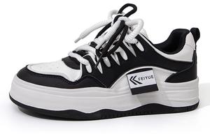 Женские кеды для скейтбординга Low-Top Feiyue, черно-белые