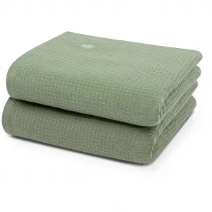 Полотенца Вафельная ткань 100% хлопок Ross, Piniengrün