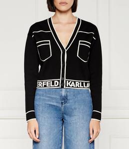 Свитер Karl Lagerfeld Regular Fit, черный