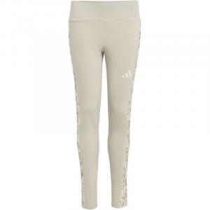 Детская одиночная майка с тремя полосками в обтягивающем стиле для девочек Adidas, цвет wonalu