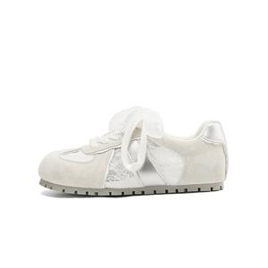 Дышащие низкие повседневные туфли для женщин DAPHNE, Unlined Mesh Beige