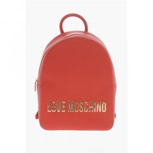 Красный полиэтиленовый рюкзак Moschino, Red