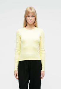 Топ Vero Moda LS GA JRS NOOS, Lemon Meringue/Light Yellow