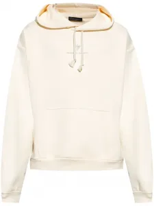 Худи с кулиской и вышитым логотипом Giuseppe Zanotti, нейтральный