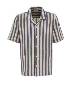 Рубашка на пуговицах Comfort fit WE Fashion, темно-синий