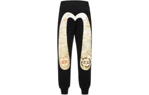 Повседневные брюки мужские черные Evisu, черный