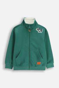 Детская толстовка Coccodrillo, зеленый