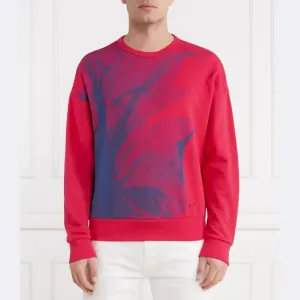 Толстовка обычного кроя Armani Exchange, фуксия