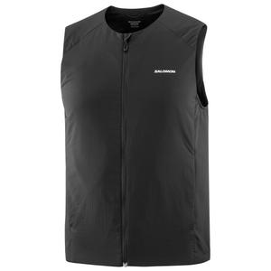 Жилет Mountain Flex Hybrid Vest - жилет из синтетического волокна Salomon, черный