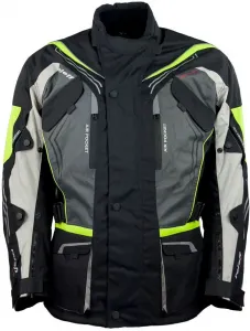 Мотоциклетная куртка Roleff "Турин" с полосками безопасности, желтый