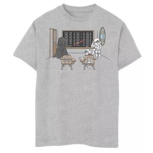 Футболка с рисунком Дарта Вейдера «Звездные войны» для мальчиков 8–20 лет, классная футболка с рисунками и рисунками Licensed Character