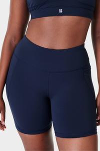 Байкерские шорты Power 6" Sweaty Betty, синий