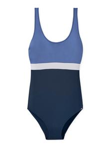 Купальник SCHIESSER Ocean Swim, цвет Blue/Dark blue/White