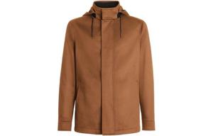 Ermenegildo Zegna Элементы Кашемировое Пальто Оверсайз, Brown