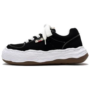 Матовые кроссовки на шнуровке MIHARA YASUHIRO, черный