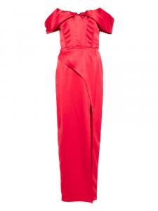 Платье макси в стиле корсета MITILIANE COUTURE, красный