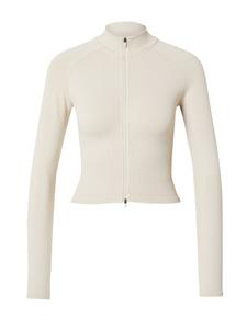 Спортивная толстовка с капюшоном на молнии Aim'n, светло-бежевый