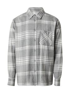 Клетчатая рубашка DAN FOX APPAREL Regular fit Button Up Shirt Janosch, серый