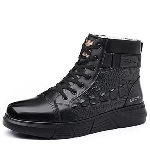 Ботинки текстурные Egchi, черный