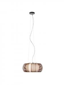 Brilliant Подвесной светильник Relax 40 см, цвет бронза/хром, 40 см