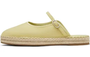 Женские тапочки с закрытым носком и композитной подошвой 2,5 см CHARLES&KEITH, желтый желтый