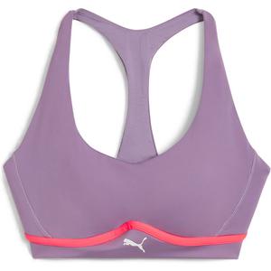 Top 4keeps Cloudspun скульптурирующий бюстгальтер Puma, цвет pale plum